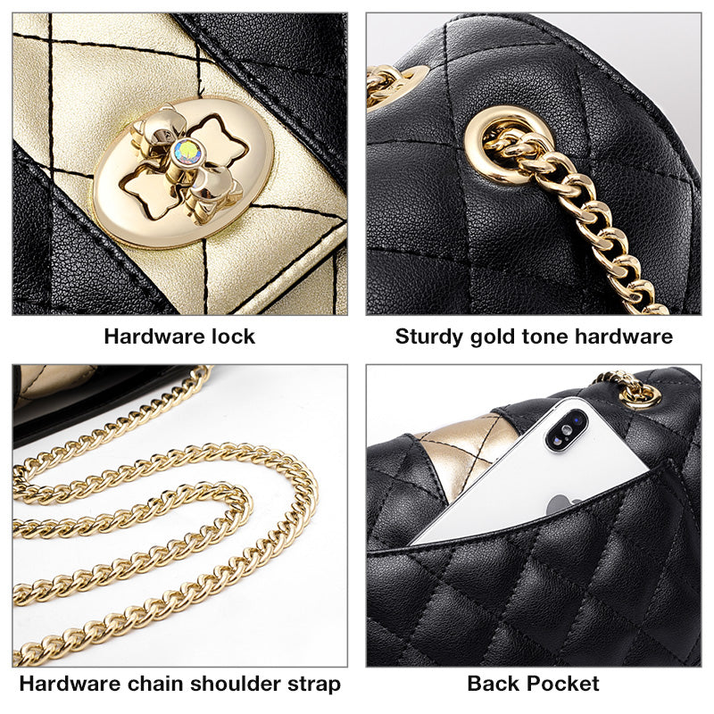 Diamond chain bag