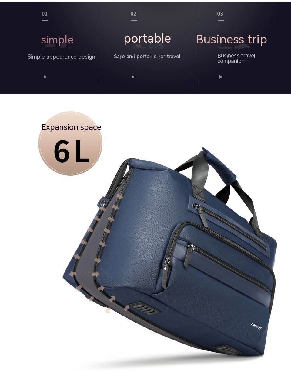 Men's Gym Bag Outdoor Portable