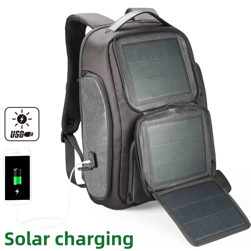 Solar Charging Outdoor Business Backpack