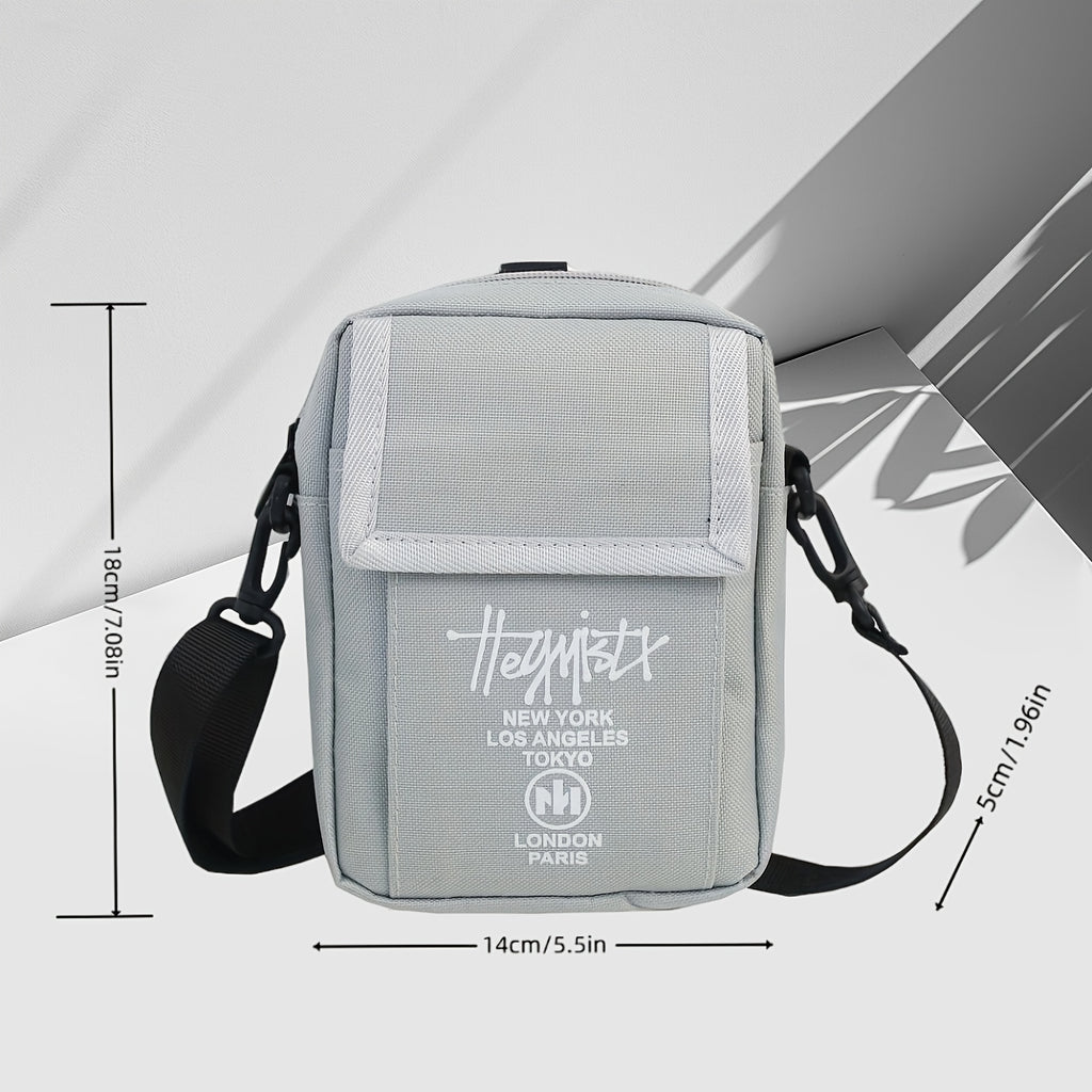 Single Shoulder Small Bag, Fashionable Trendy Student Crossbody Bag, Unisex Casual Phone Bag