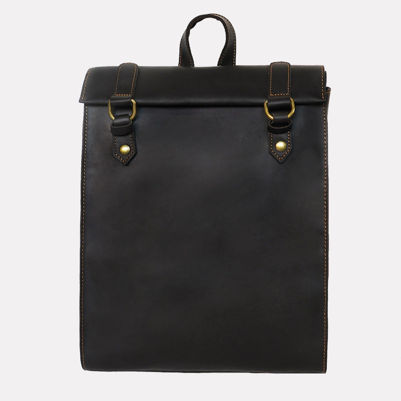 Men's Vintage Handmade Genuine Leather Backpack