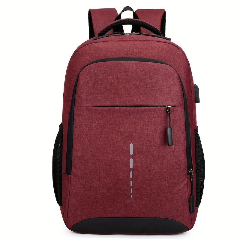 Oxford Cloth Backpack Casual Versatile Large Capacity Laptop Bag Daily Commuting Trend Backpack